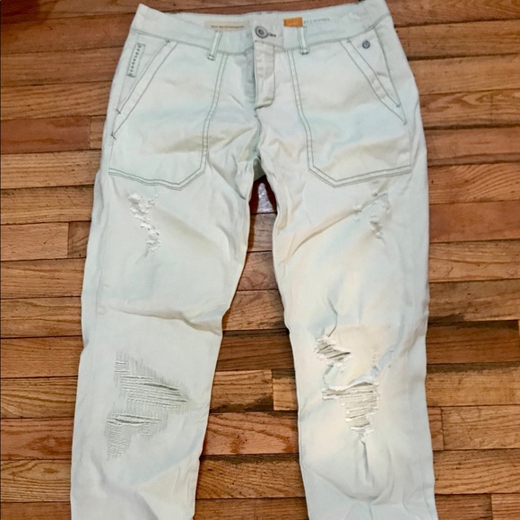 distressed chinos